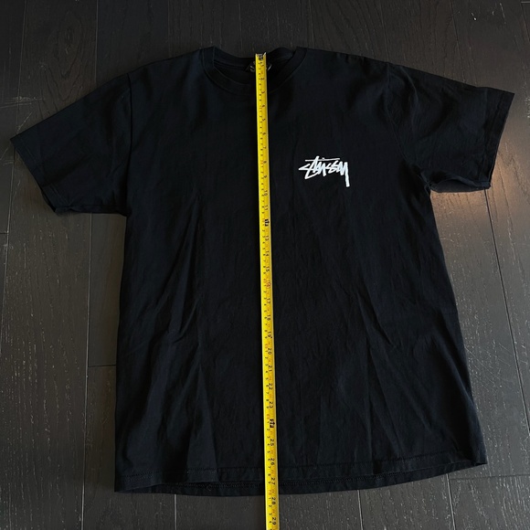 RARE Stussy Kittens cats Tee Black Midnight tshirt size medium - Picture 4 of 6